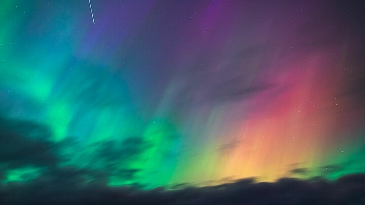 Auroras boreales por tormentas solares