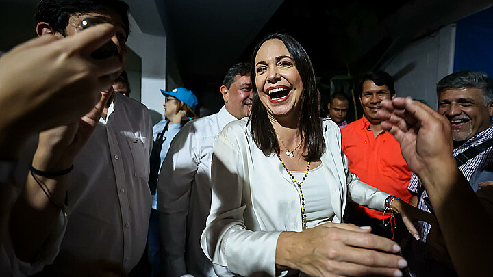 María Corina irá por la presidencia de Venezuela