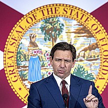 Gobernador de Florida, el republicano Ron DeSantis