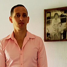 El joven activista cubano salió en libertad tras 2,7 años en prisión 