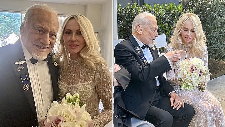 Buzz Aldrin fue el segundo hombre en pisar la Luna 