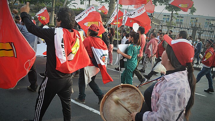 Protestas en Perú