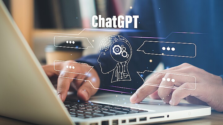 ChatGPT Chat with AI or Artificial Intelligence