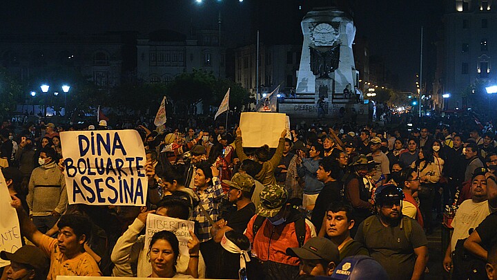 Protestas en Lima. 12 de Diciembre/2022