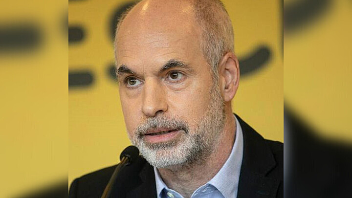 El alcalde de Buenos Aires, Horacio Rodríguez Larreta