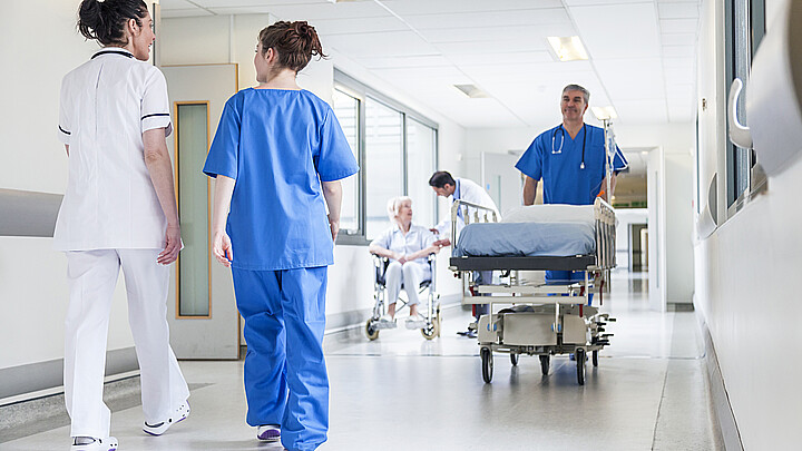 Stock image of hospital 