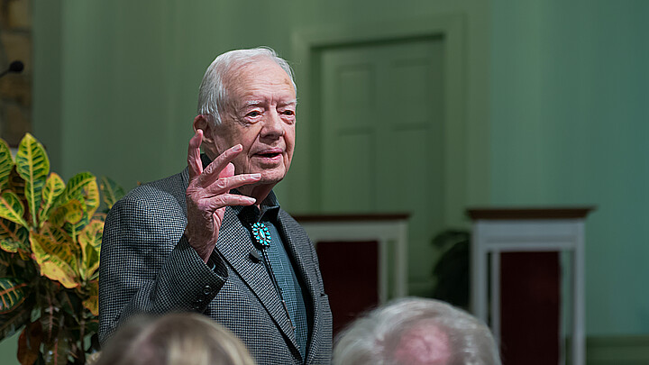 Jimmy Carter, ex presidente de Estados Unidos