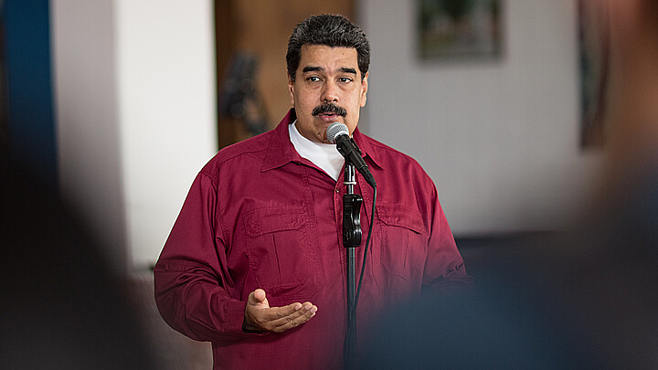 Dictador venezolano Nicolás Maduro 