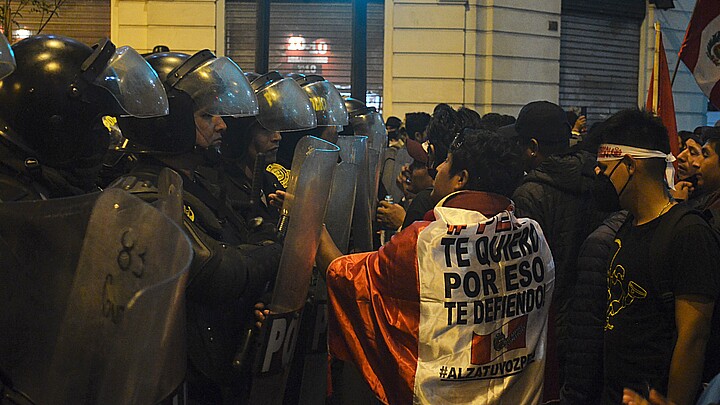 Protestas en Lima. 12 de Diciembre/2022