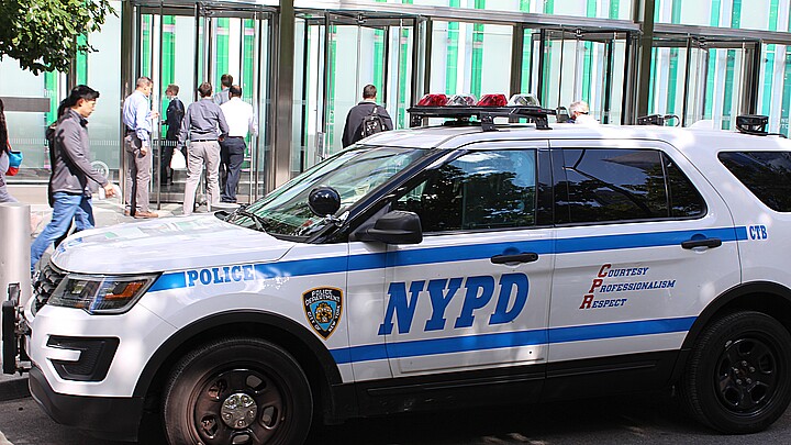 Auto del Departamento de Policía de Nueva York 