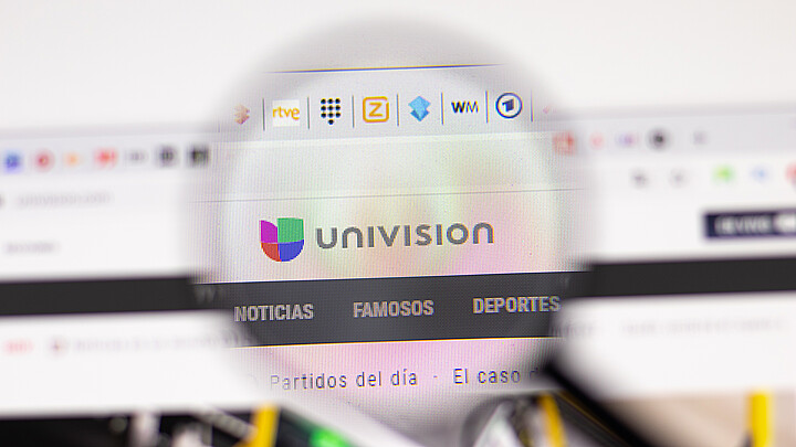 Univision website