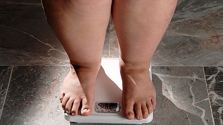 La joven madre perdió peso en pocos meses, más de 70 kg