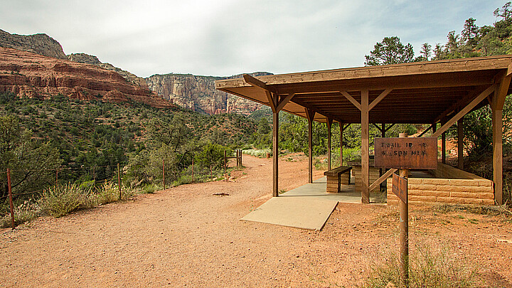 Stock image of Arizona desert ranch