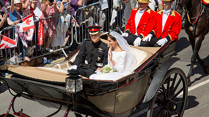 Prince Harry and Meghan Markle, The royal wedding, May 19, 2018. The wedding of Prince Harry and Meghan Markle was held on 19 May 2018 in St George's Chapel at Windsor Castle in the United Kingdom