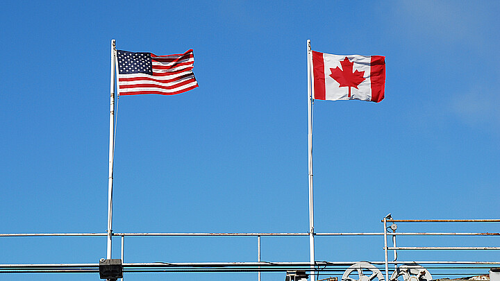 U.S.-Canada border 