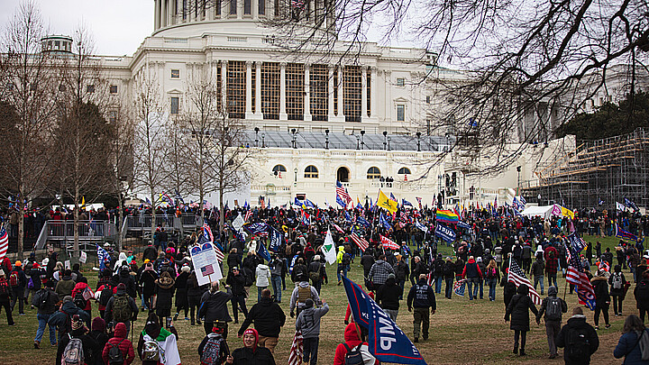 Manifestación del 6 de enero del 2020 frente al Capitolio Nacional, Washington