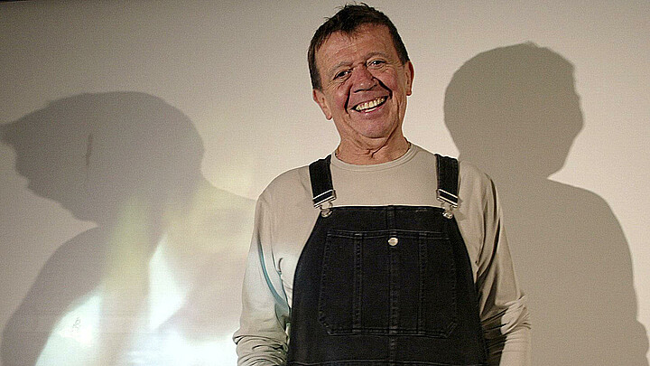 Fotografía de archivo fechada el 27 de marzo de 2007 que muestra al actor mexicano Xavier López "Chabelo", durante una presentación en la Ciudad de México (México)