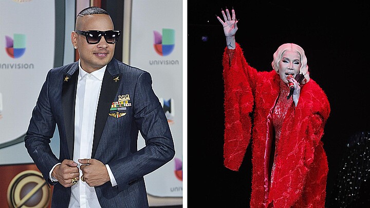 Los cantantes compartieron el mismo escenario este fin de semana en Las Vegas