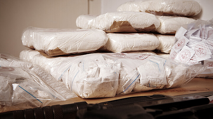 Drugs seized by border agents