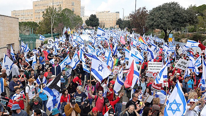 Crisis política en Israel
