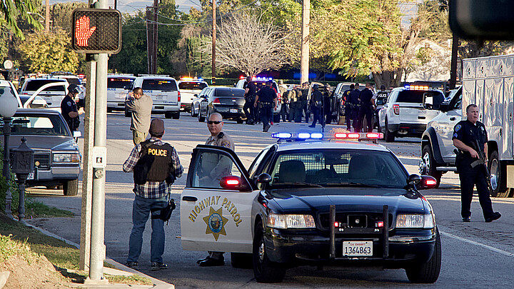 Police respond to shooting in California