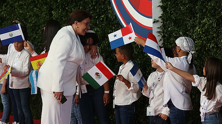 La presidenta de Honduras, Xiomara Castro