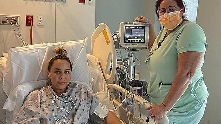 La artista cubana fue ingresada de urgencias en Florida