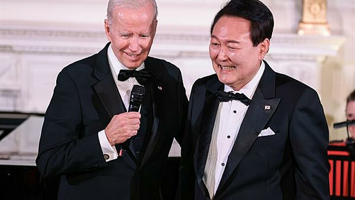 President Joe Biden and South Korean President Yoon Suk Yeol