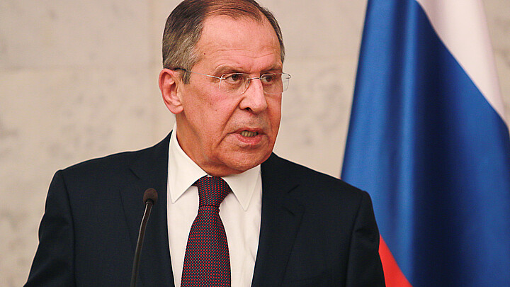 Russian Foreign Minister Sergey Lavrov