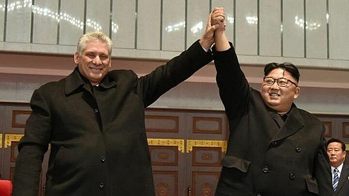 Díaz-Canel y el dictador norcoreano