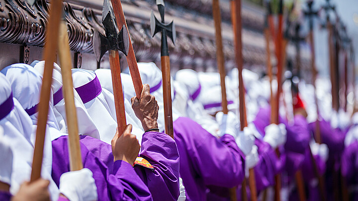 Holy Week procession