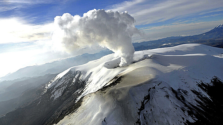 Volcán nevado del Ruíz
