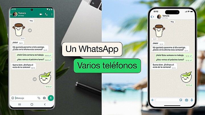 WhatsApp ya pueden usar su cuenta en varios móviles a la vez
