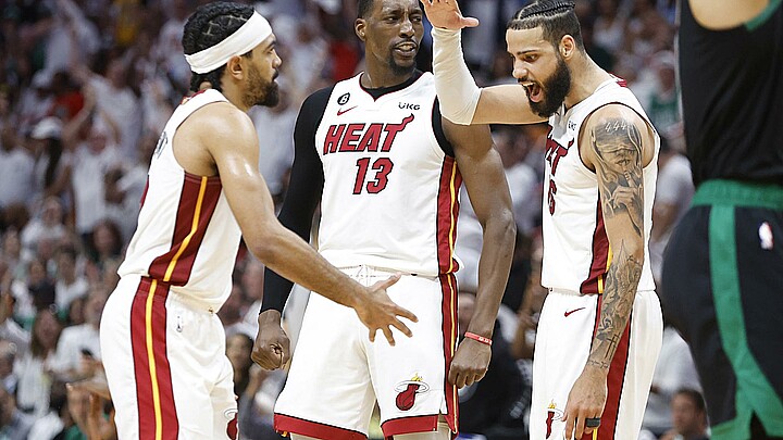 Tercera victoria del Heat