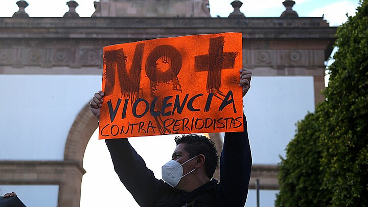 Violencia contra periodistas en México