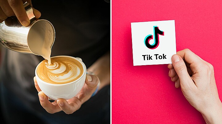 Una joven barista triunfa en TikTok