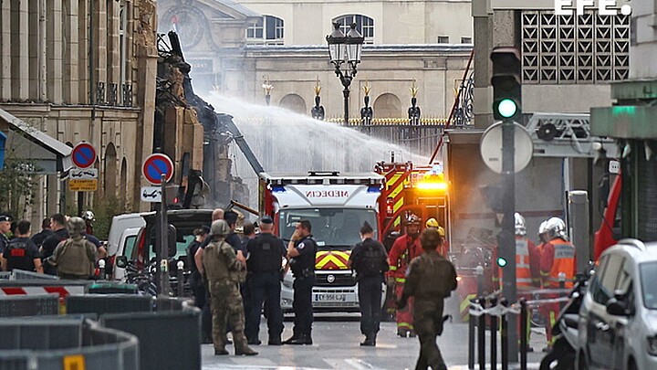 Explosión en París