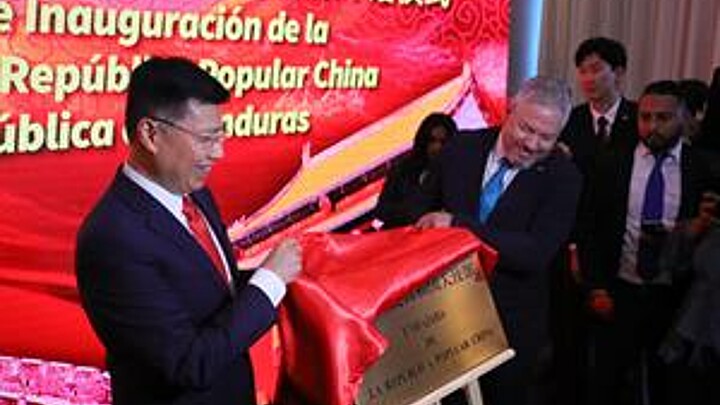 Chinese embassy opens in Tegucigalpa 