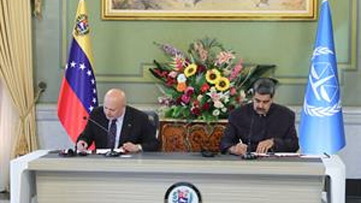 Nicolas Maduro and Karim Khan announce opening of ICC office in Caracas