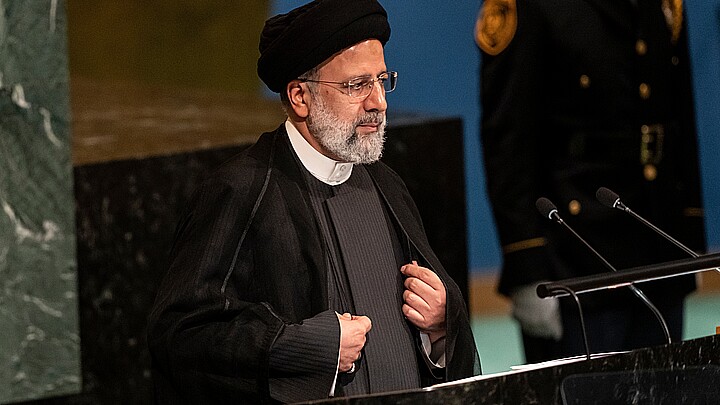 Iranian President Ebrahim Raisi