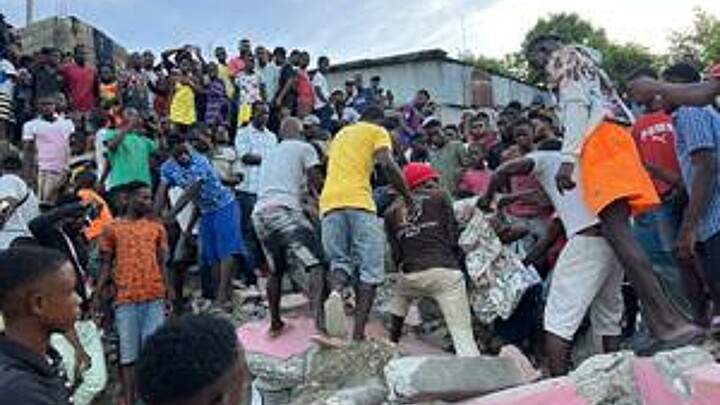 Earthquake aftermath in Haiti