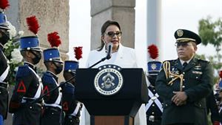 Honduran President Xiomara Castro 