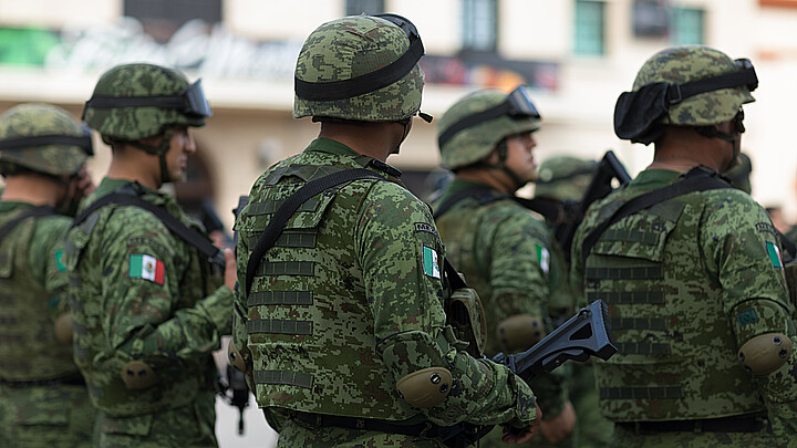 Mexican soldiers