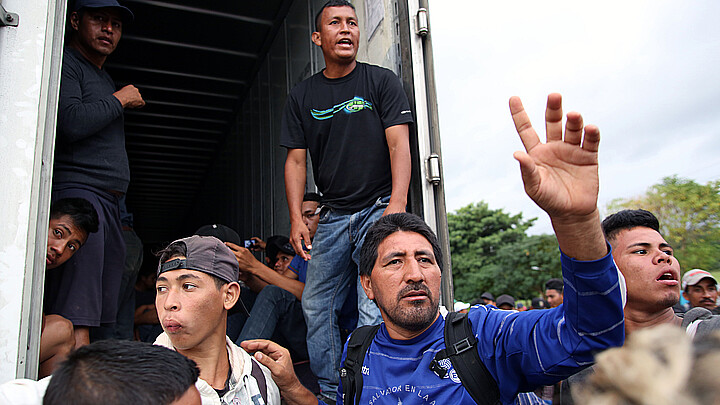 Migrants in Mexico