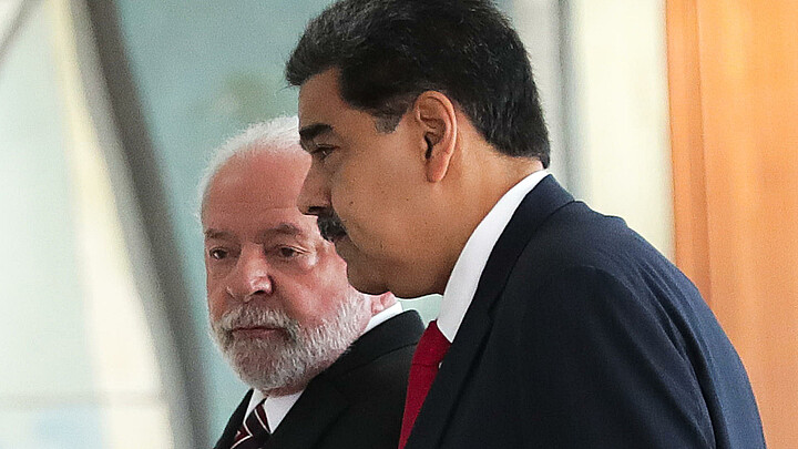 Luiz Inácio Lula da Silva y Nicolás Maduro