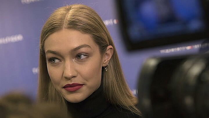 Foto de archivo de la súper modelo Gigi Hadid 