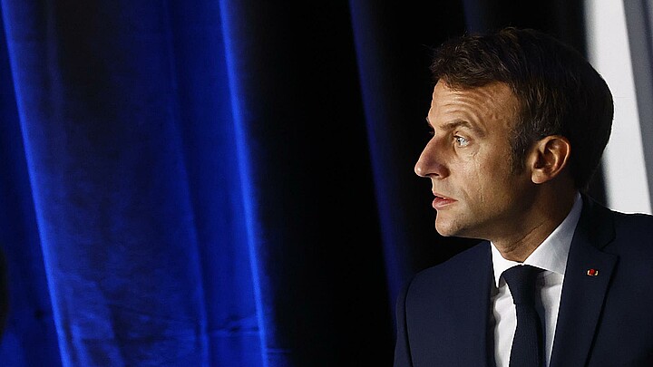 El presidente de Francia recibió un trozo de dedo dentro de una carta