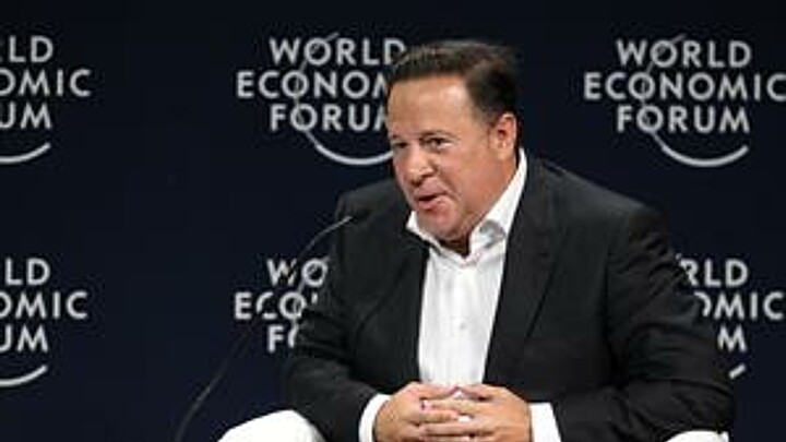 Former Panamanian President Juan Carlos Varela Rodriguez