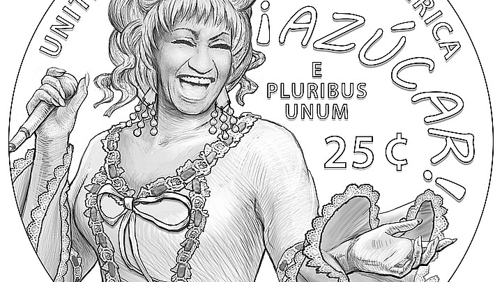 The Celia Cruz U.S. Quarter will be minted in 2024