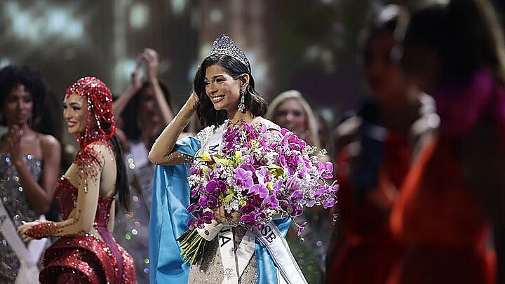 Miss Nicaragua Sheynnis Palacios who won the 2023 Miss Universe title